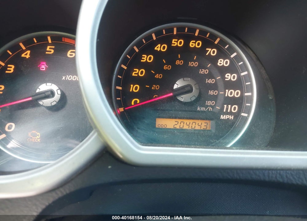 2004 TOYOTA 4RUNNER LIMITED V6 VIN: JTEBU17R448024179