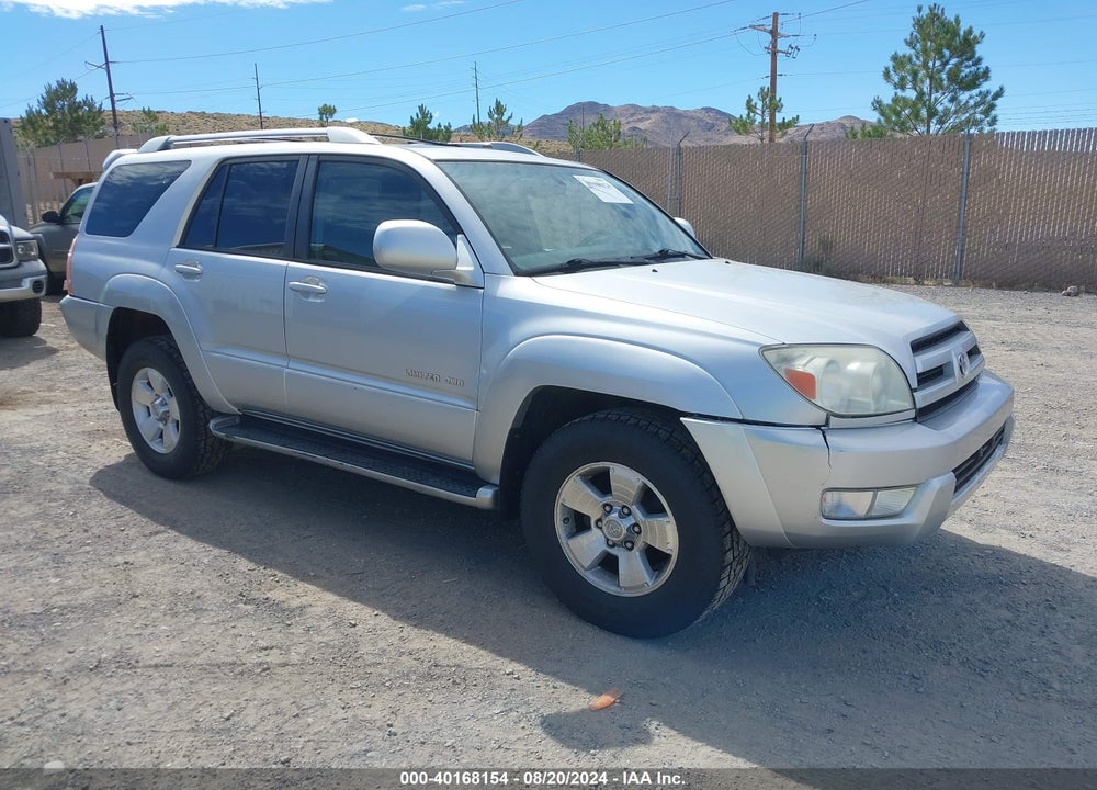 2004 TOYOTA 4RUNNER LIMITED V6 VIN: JTEBU17R448024179