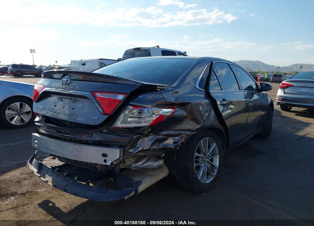 2016 TOYOTA CAMRY SE VIN: 4T1BF1FK6GU533944