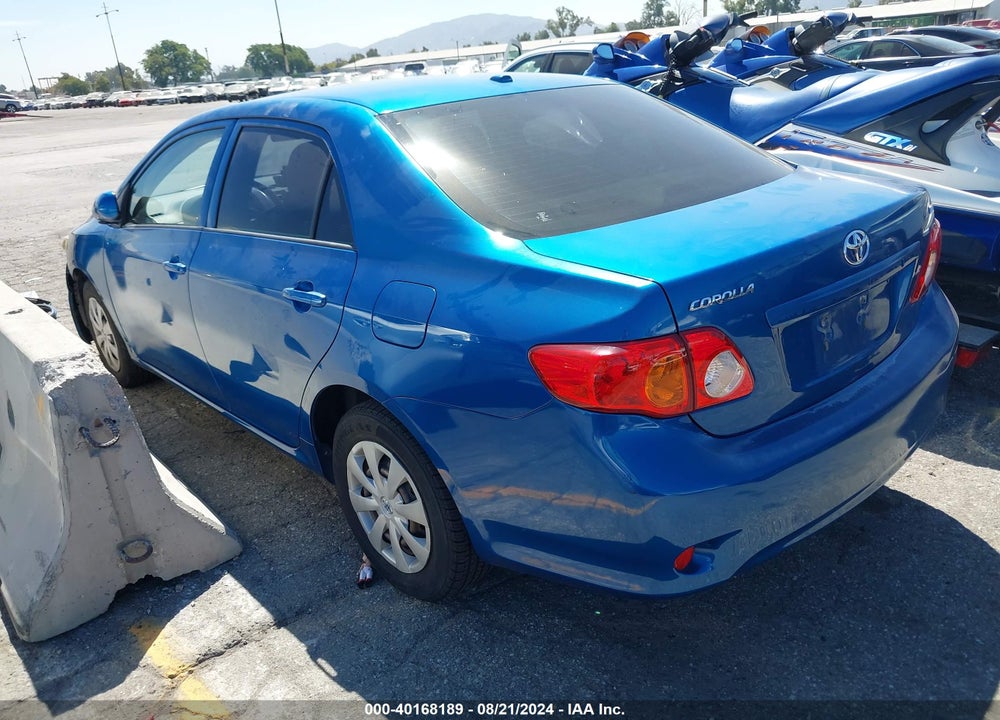 2009 TOYOTA COROLLA LE VIN: JTDBL40EX99071251