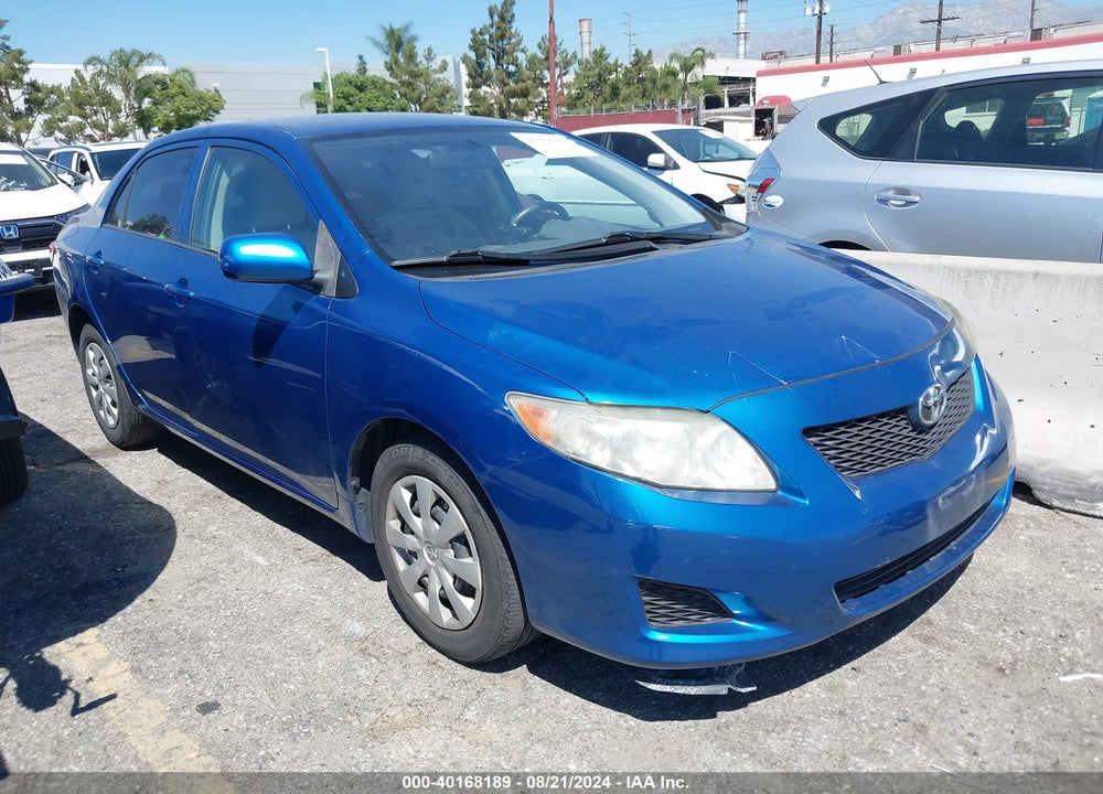 2009 TOYOTA COROLLA LE VIN: JTDBL40EX99071251