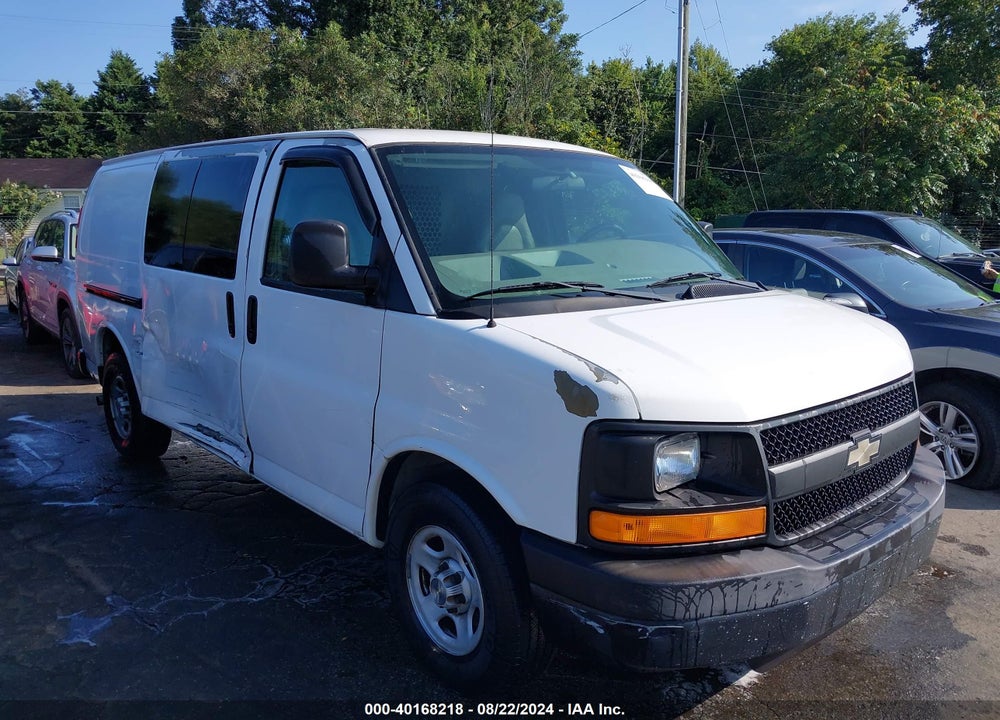 2008 CHEVROLET EXPRESS WORK VAN VIN: 1GCFG154481196392