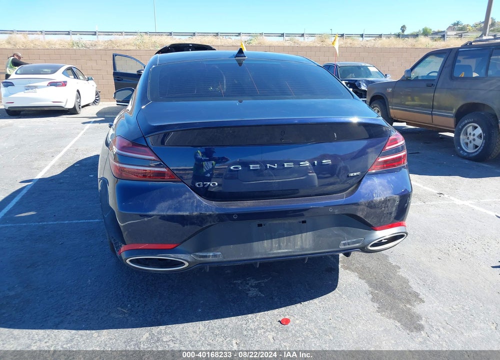 2023 GENESIS G70 3.3T RWD VIN: KMTG54TE6PU108951