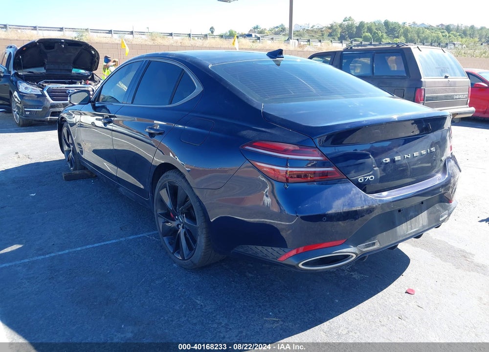 2023 GENESIS G70 3.3T RWD VIN: KMTG54TE6PU108951