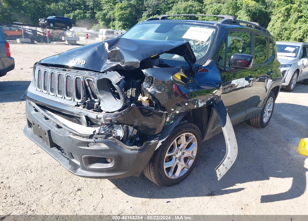 2015 JEEP RENEGADE LATITUDE VIN: ZACCJBBT2FPB89217