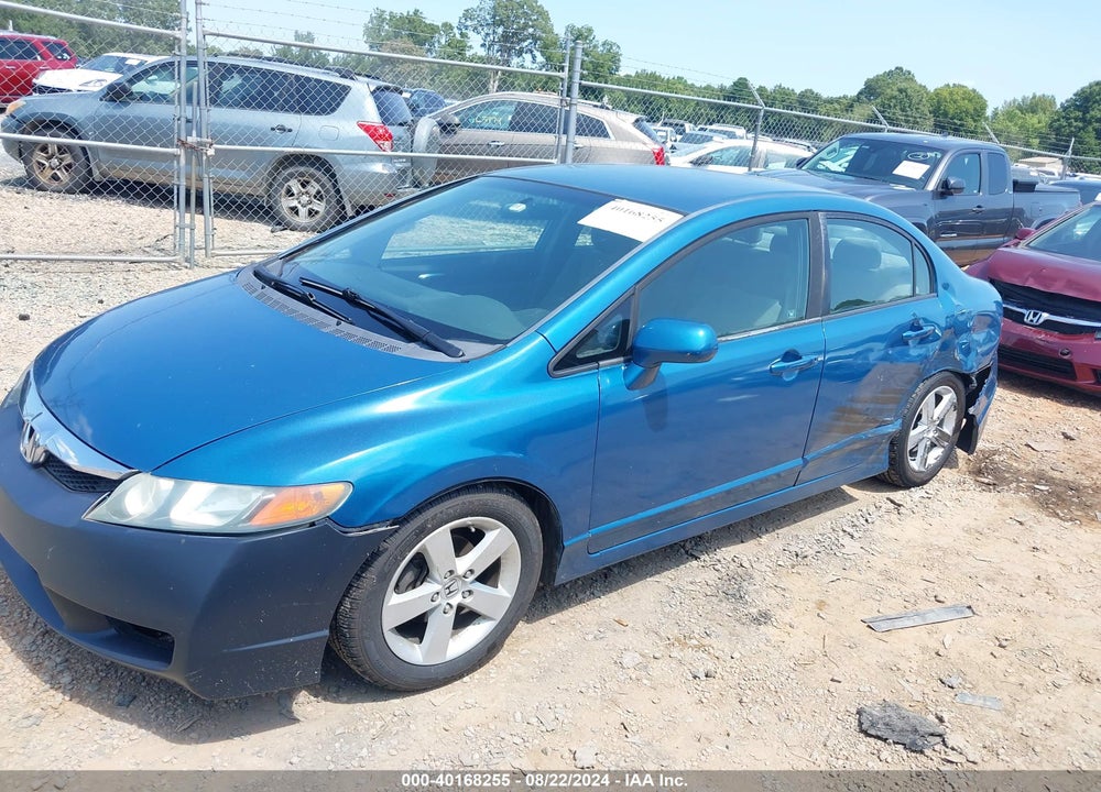 2010 HONDA CIVIC LX VIN: 2HGFA1F56AH319000