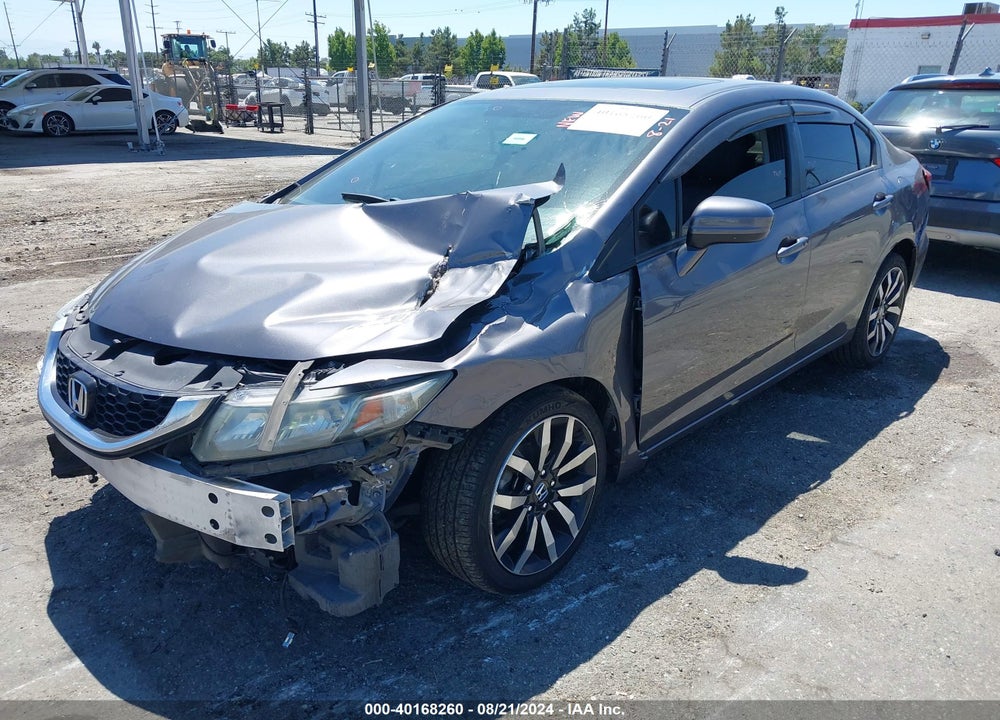 2015 HONDA CIVIC EX-L VIN: 19XFB2F99FE236412