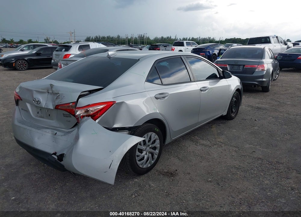 2017 TOYOTA COROLLA LE VIN: 5YFBURHE2HP631884
