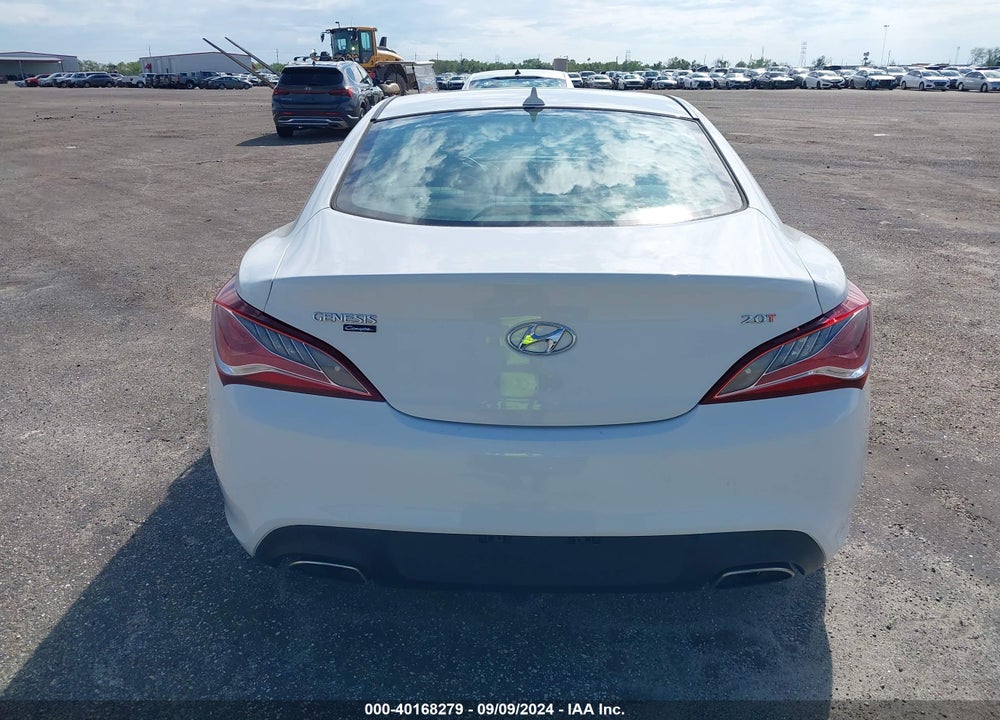 2013 HYUNDAI GENESIS 2.0T PREMIUM VIN: KMHHT6KD4DU081477