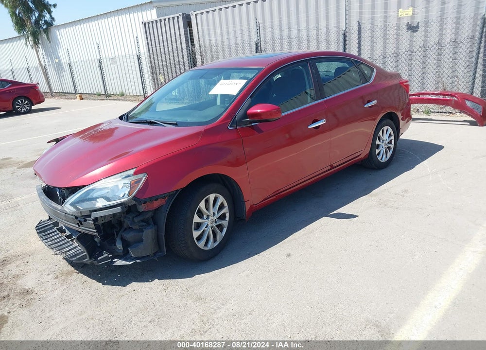 2017 NISSAN SENTRA SV VIN: 3N1AB7APXHY226313