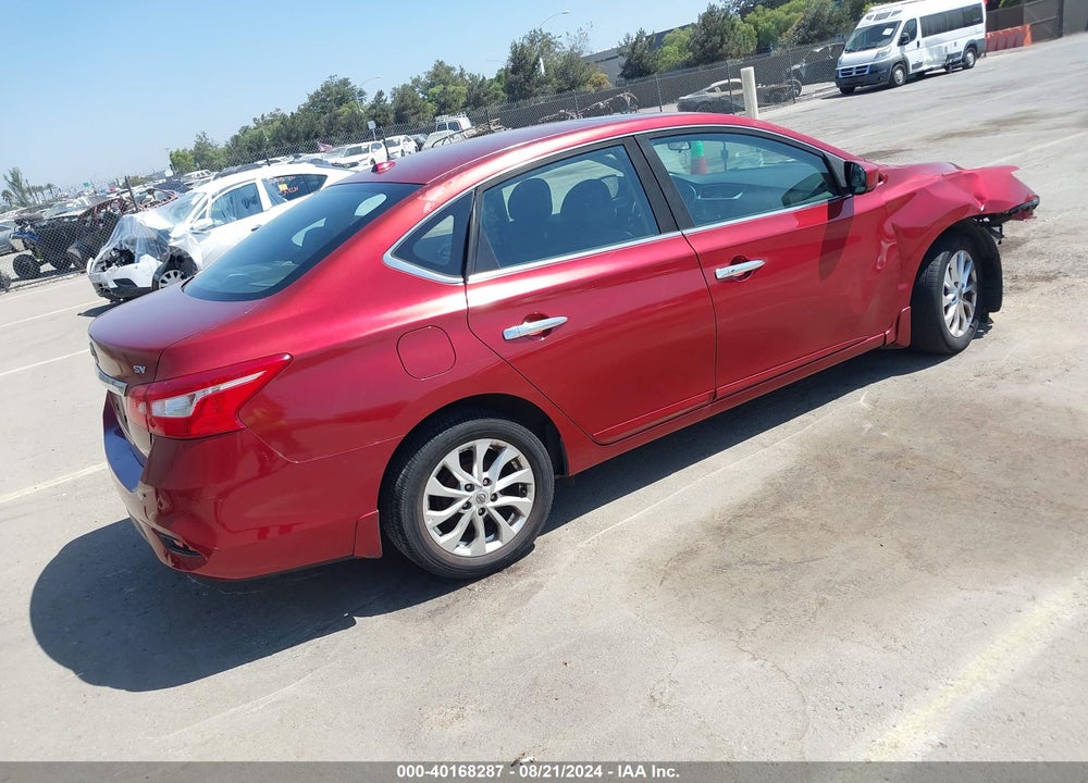 2017 NISSAN SENTRA SV VIN: 3N1AB7APXHY226313
