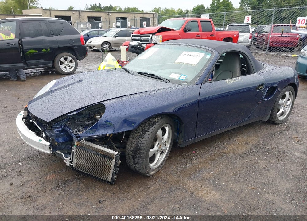 2002 PORSCHE BOXSTER VIN: WP0CA29882U625384