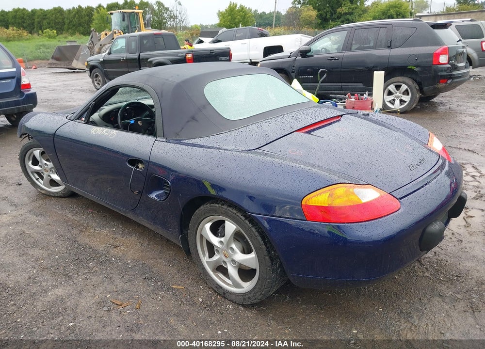 2002 PORSCHE BOXSTER VIN: WP0CA29882U625384