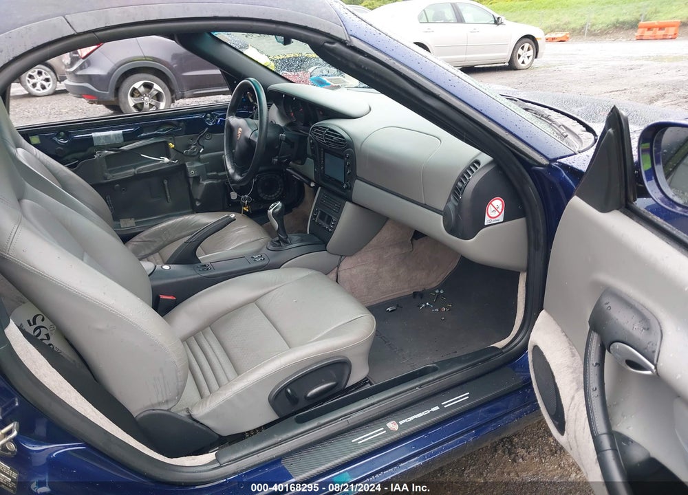 2002 PORSCHE BOXSTER VIN: WP0CA29882U625384