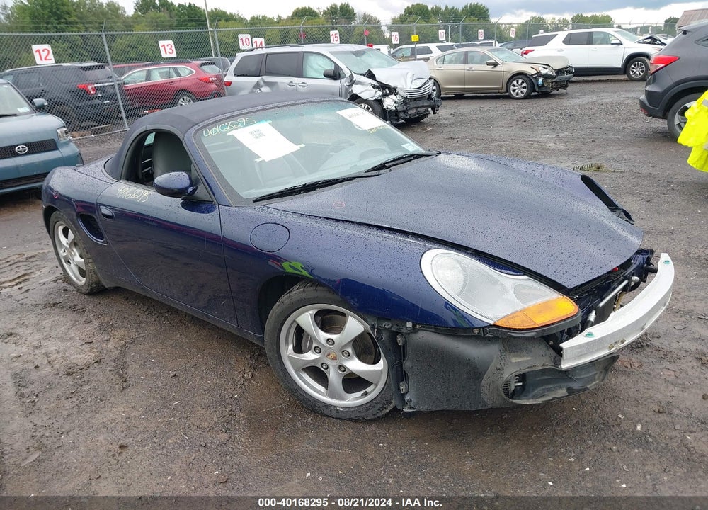 2002 PORSCHE BOXSTER VIN: WP0CA29882U625384