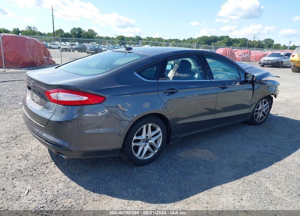 2016 FORD FUSION SE VIN: 3FA6P0H75GR345693