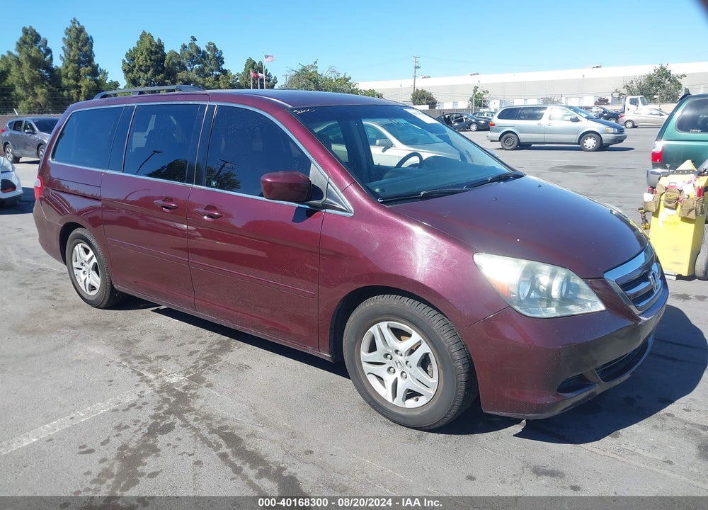 2007 HONDA ODYSSEY EX VIN: 5FNRL38407B431313