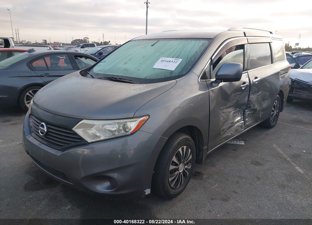 2015 NISSAN QUEST S VIN: JN8AE2KP4F9120307