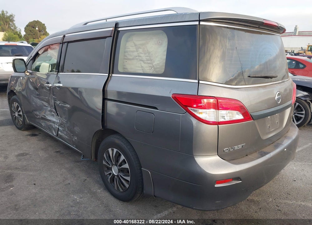 2015 NISSAN QUEST S VIN: JN8AE2KP4F9120307