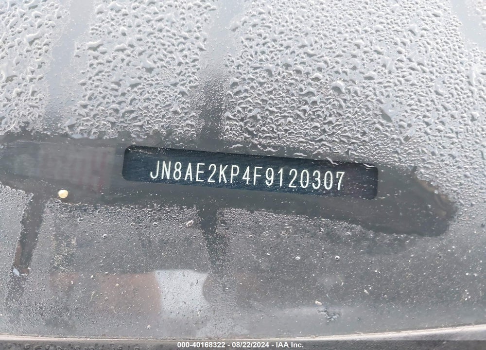 2015 NISSAN QUEST S VIN: JN8AE2KP4F9120307