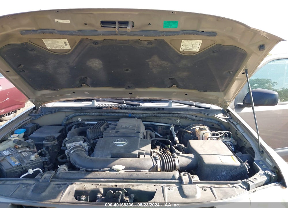 2005 NISSAN XTERRA S VIN: 5N1AN08W35C620325