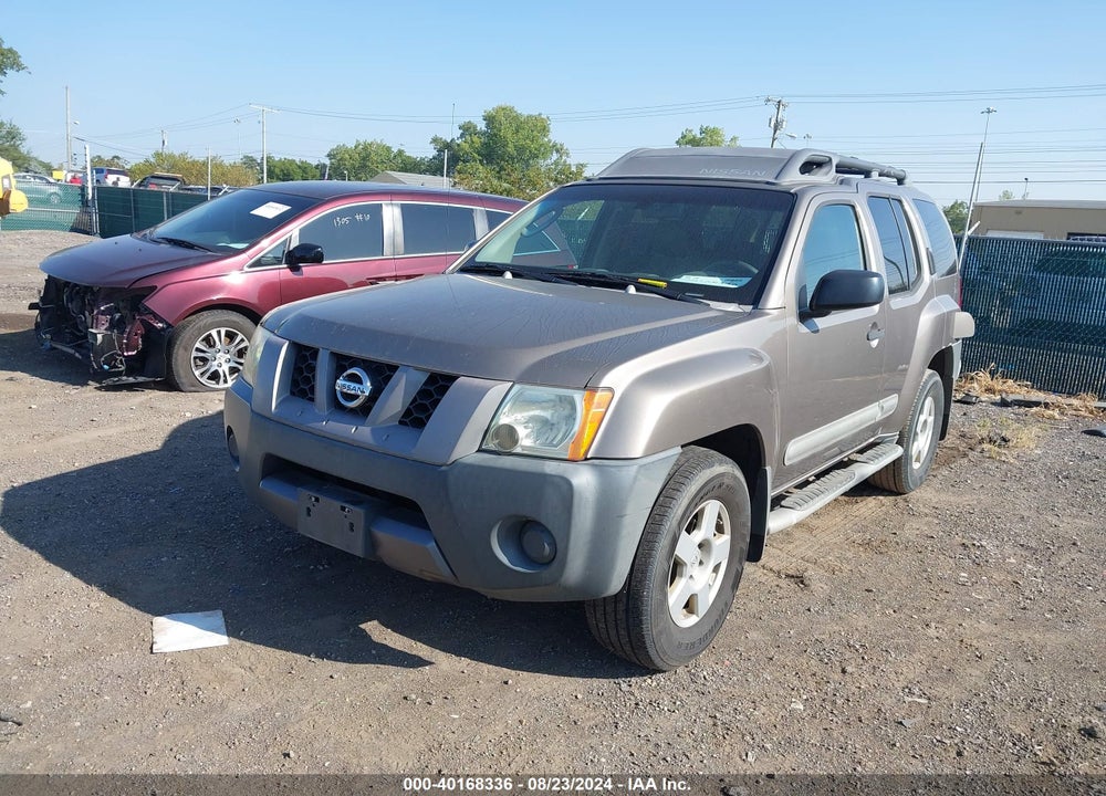 2005 NISSAN XTERRA S VIN: 5N1AN08W35C620325