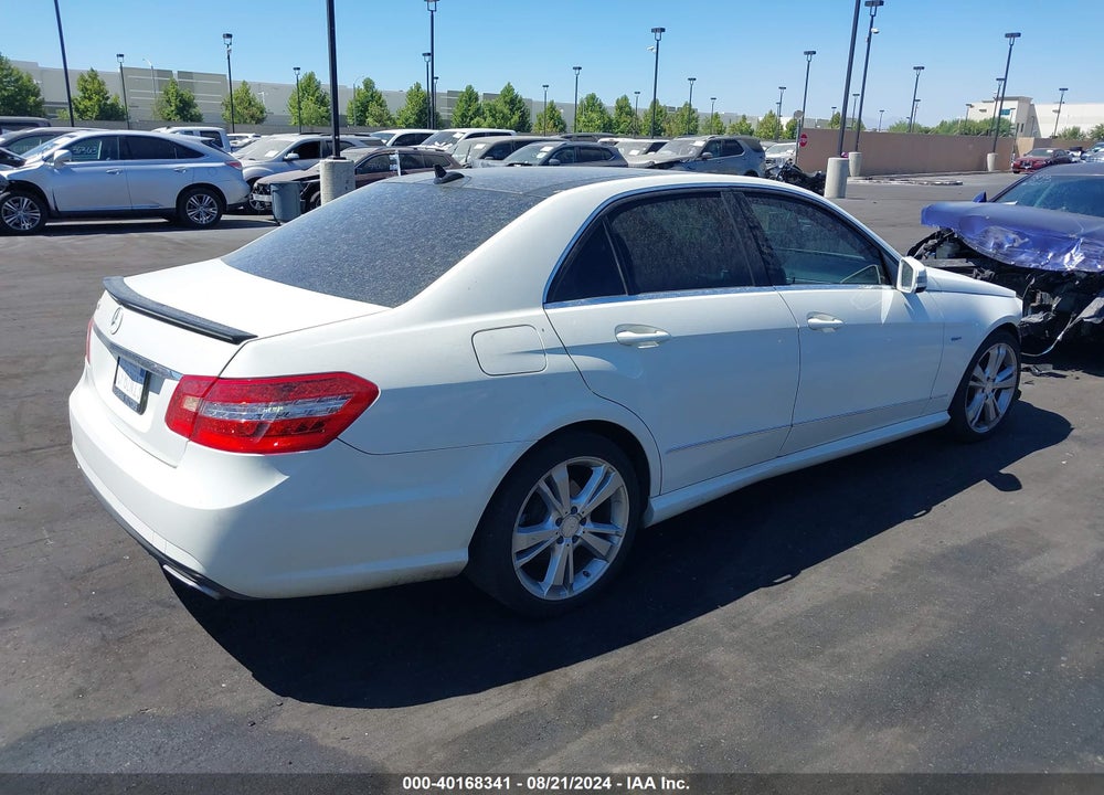 2012 MERCEDES-BENZ E 350 VIN: WDDHF5KB0CA556035
