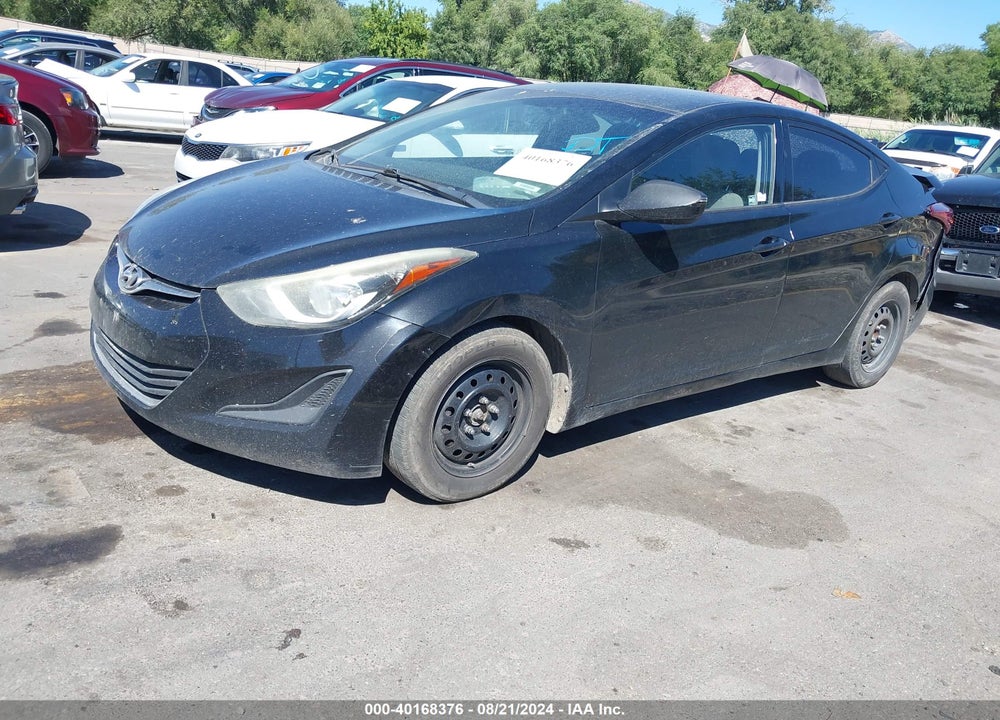 2016 HYUNDAI ELANTRA SE VIN: 5NPDH4AE7GH687700