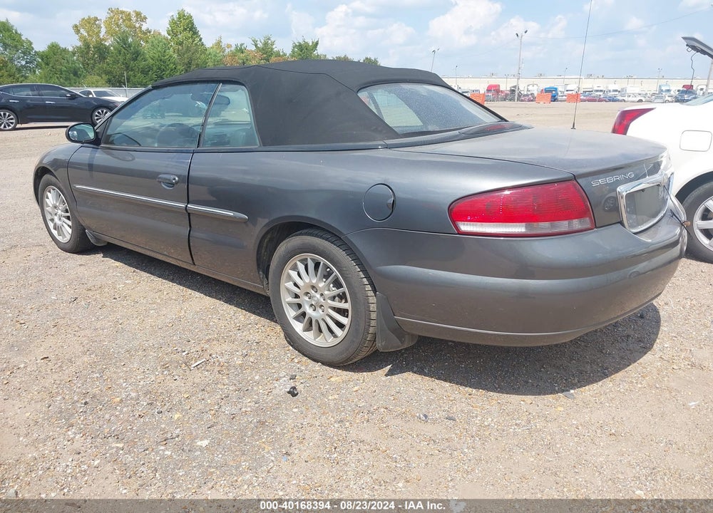 2005 CHRYSLER SEBRING TOURING VIN: 1C3EL55R15N576924