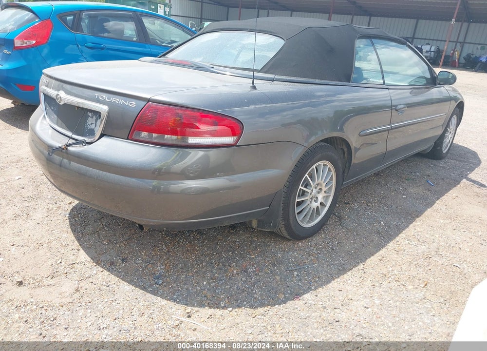 2005 CHRYSLER SEBRING TOURING VIN: 1C3EL55R15N576924