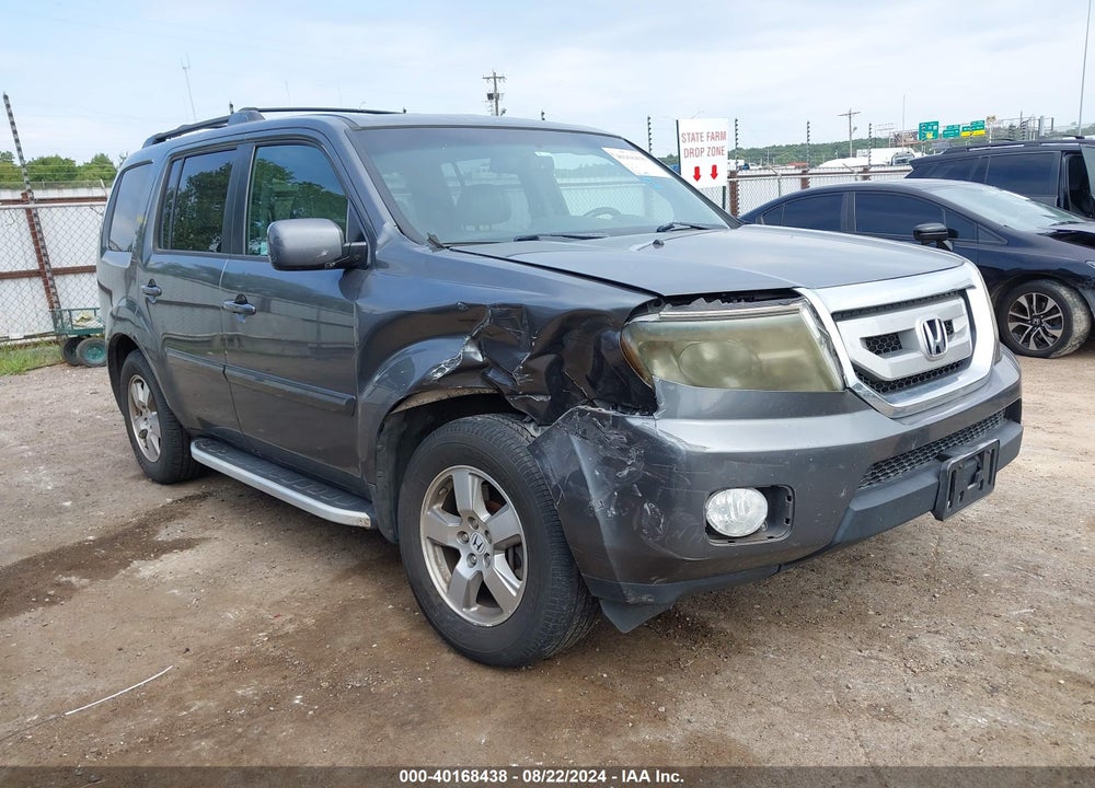2011 HONDA PILOT EX-L VIN: 5FNYF4H73BB044301