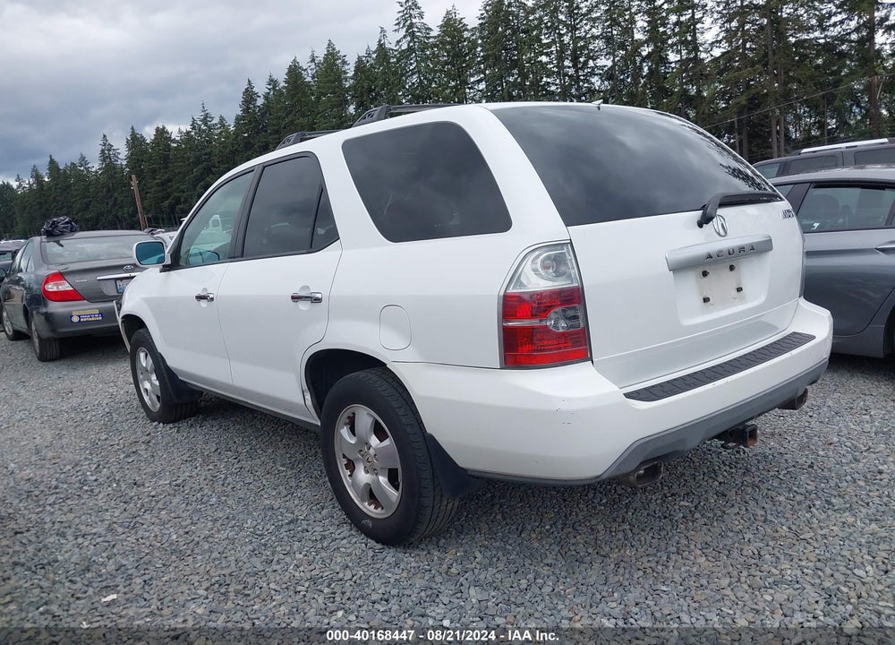2006 ACURA MDX VIN: 2HNYD18216H550325