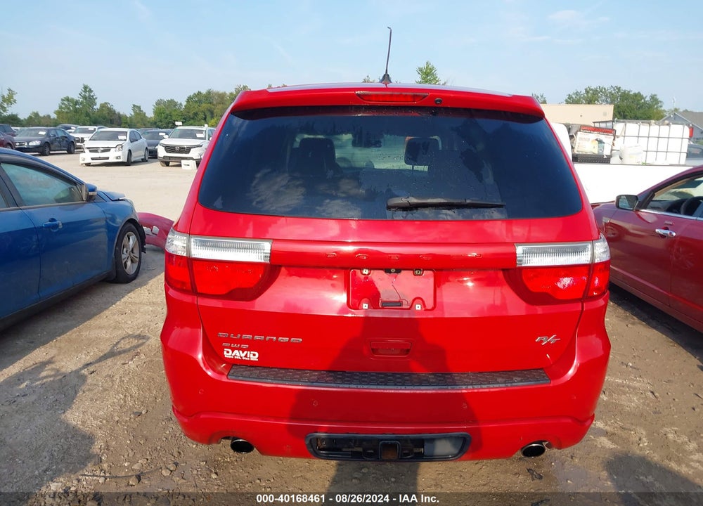 2012 DODGE DURANGO R/T VIN: 1C4SDJCT4CC120167