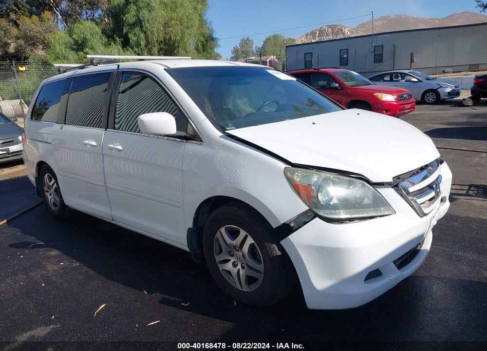 2007 HONDA ODYSSEY EX VIN: 5FNRL38487B034075