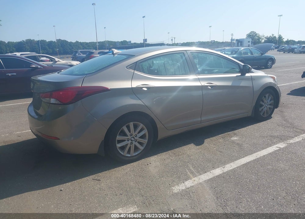 2014 HYUNDAI ELANTRA SE VIN: 5NPDH4AE2EH539788
