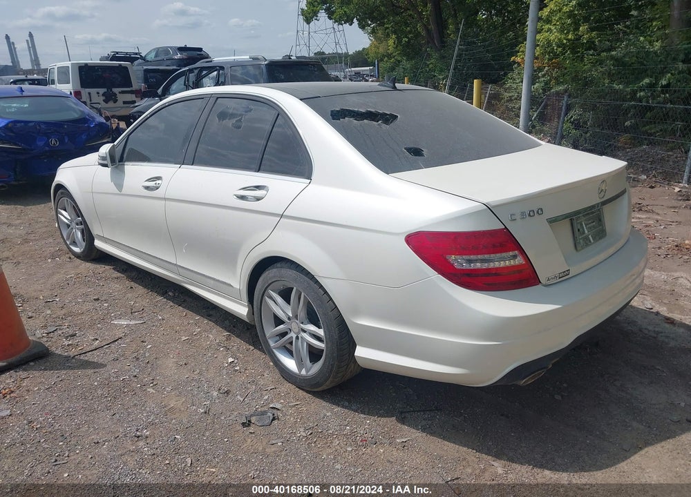 2014 MERCEDES-BENZ C 300 LUXURY 4MATIC/SPORT 4MATIC VIN: WDDGF8ABXEG245517