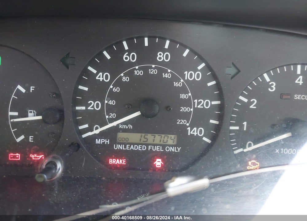 1997 TOYOTA CAMRY XLE V6 VIN: 4T1BF22K9VU001581