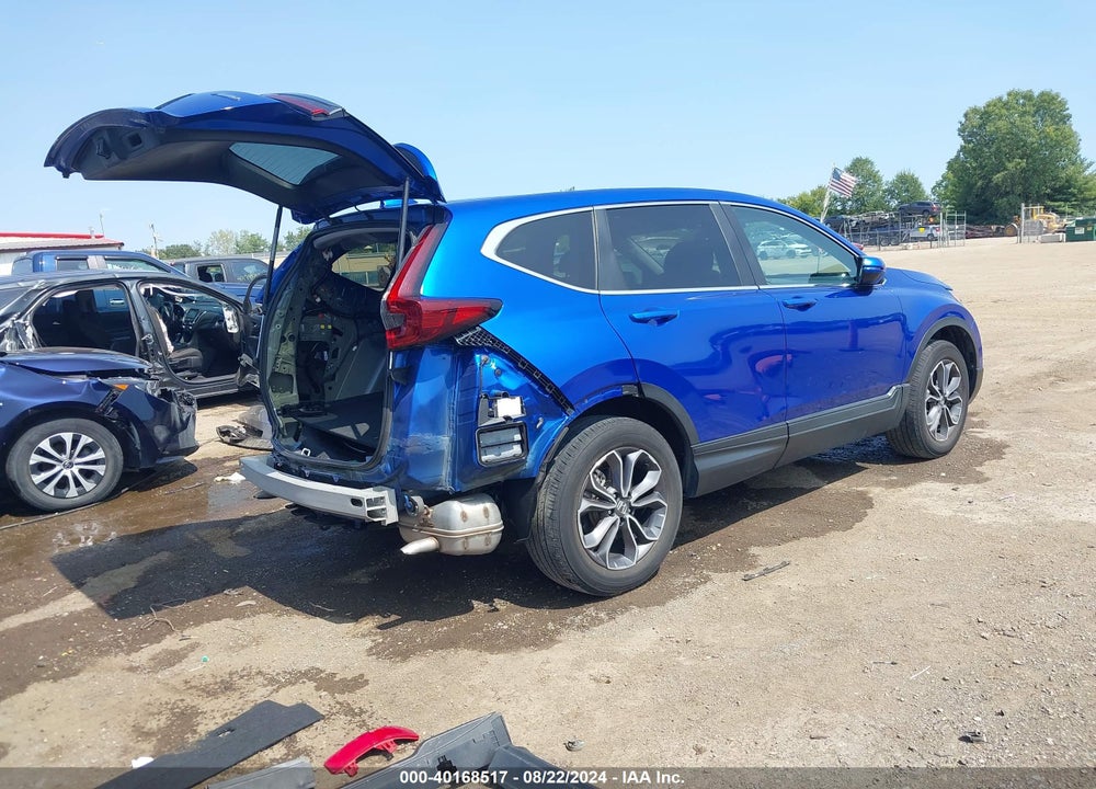 2022 HONDA CR-V AWD EX VIN: 7FARW2H59NE017068