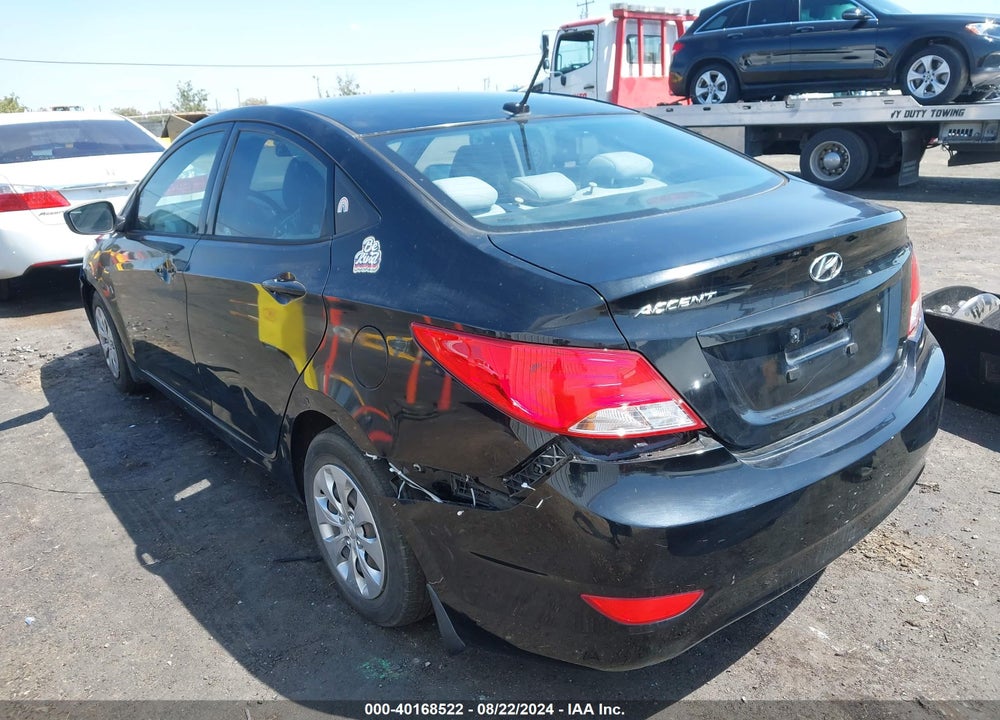 2017 HYUNDAI ACCENT SE VIN: KMHCT4AE5HU340170