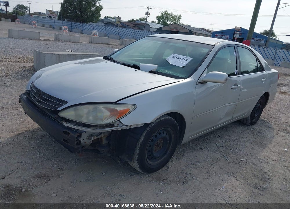 2002 TOYOTA CAMRY LE VIN: 4T1BE32K12U095069