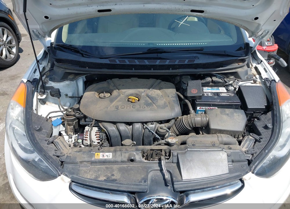 2013 HYUNDAI ELANTRA LIMITED VIN: 5NPDH4AE0DH230805
