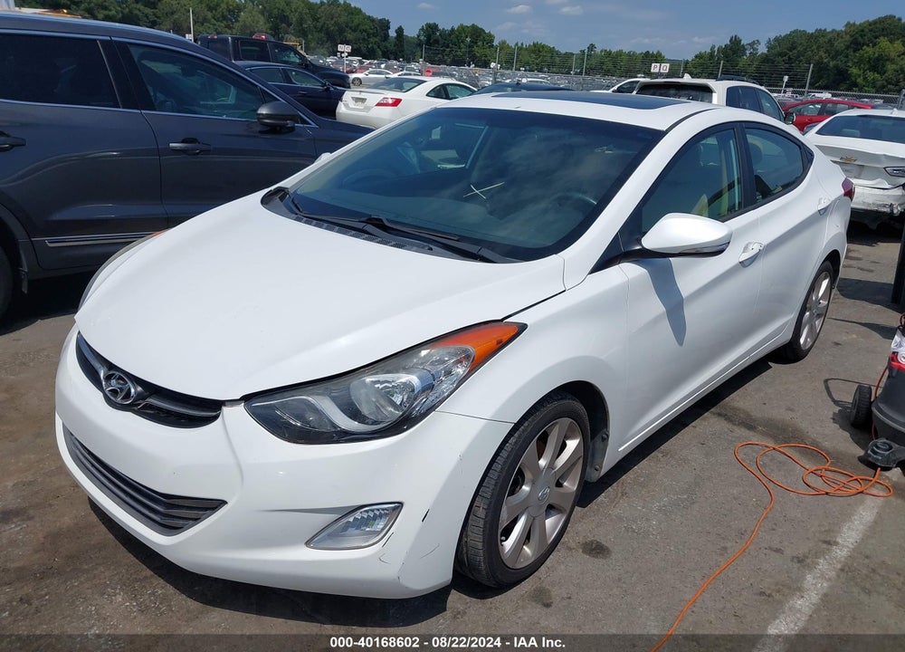 2013 HYUNDAI ELANTRA LIMITED VIN: 5NPDH4AE0DH230805