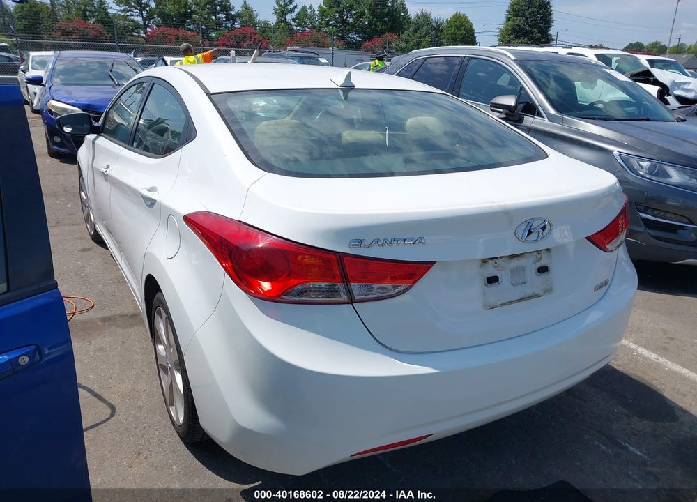 2013 HYUNDAI ELANTRA LIMITED VIN: 5NPDH4AE0DH230805