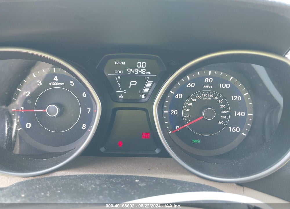 2013 HYUNDAI ELANTRA LIMITED VIN: 5NPDH4AE0DH230805