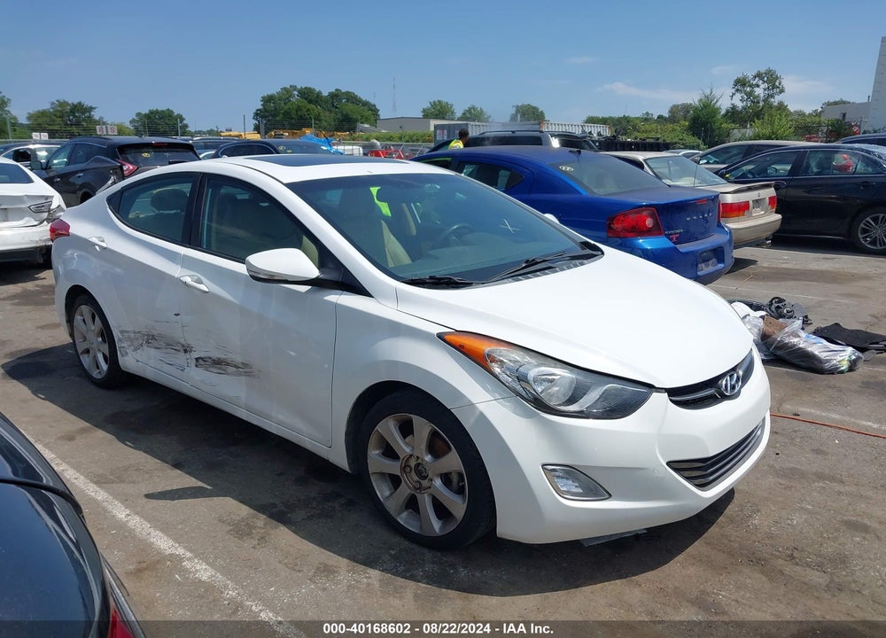 2013 HYUNDAI ELANTRA LIMITED VIN: 5NPDH4AE0DH230805