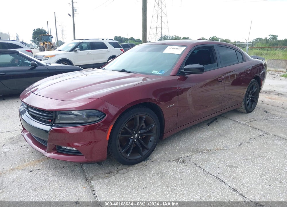 2018 DODGE CHARGER R/T RWD VIN: 2C3CDXCT8JH129556