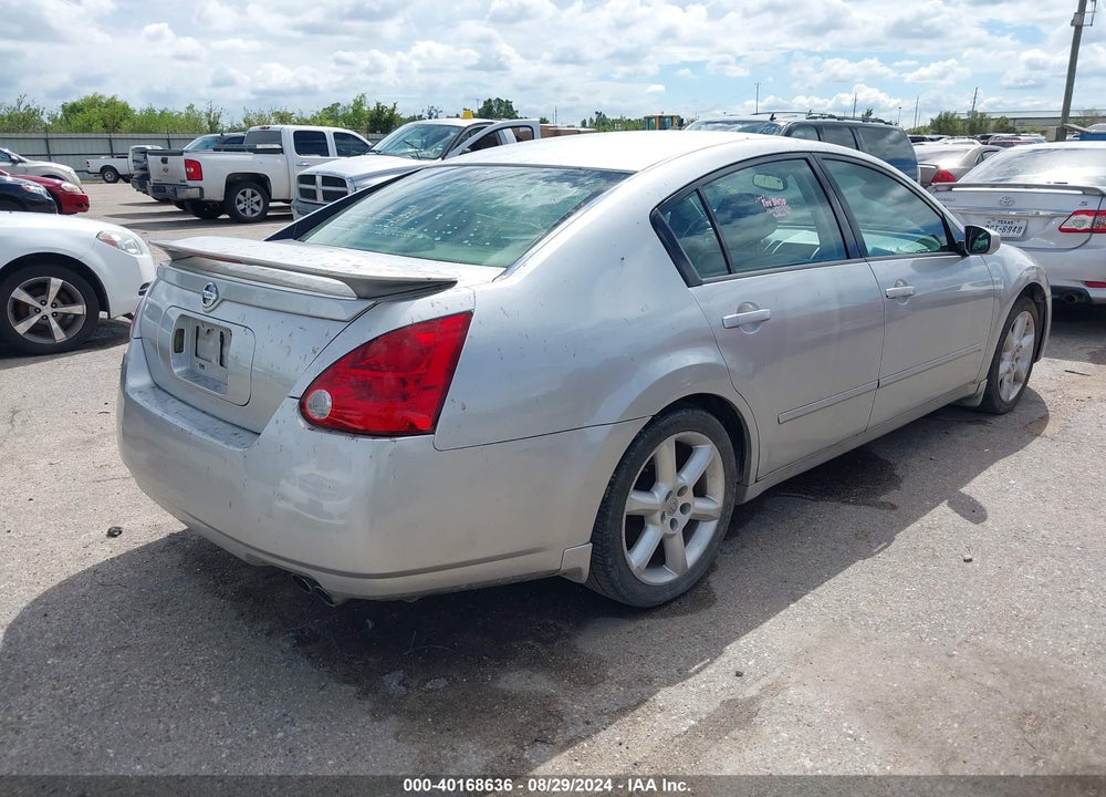 2004 NISSAN MAXIMA 3.5 SE VIN: 1N4BA41E64C904257