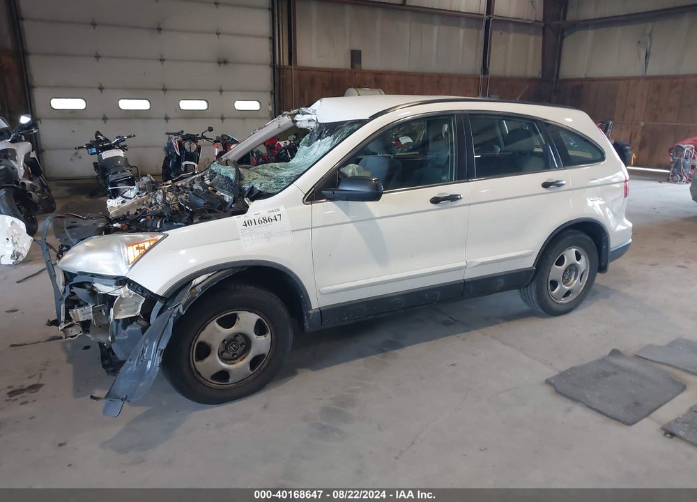 2010 HONDA CR-V LX VIN: 5J6RE4H33AL091130