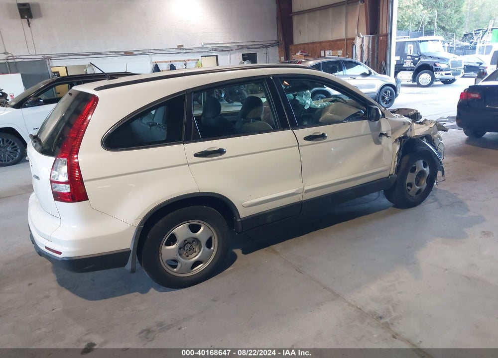 2010 HONDA CR-V LX VIN: 5J6RE4H33AL091130