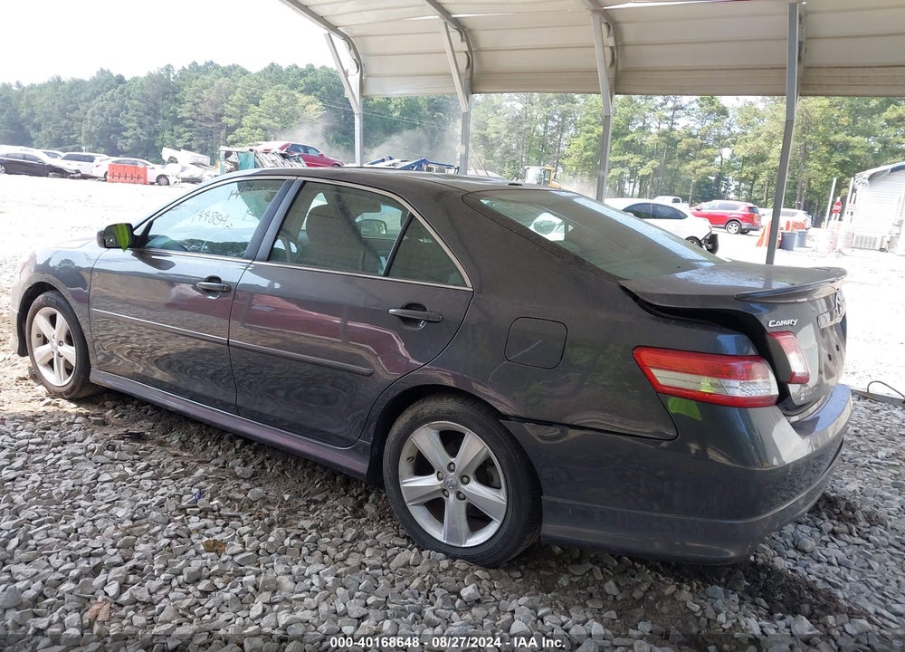 2011 TOYOTA CAMRY SE VIN: 4T1BF3EK2BU145826